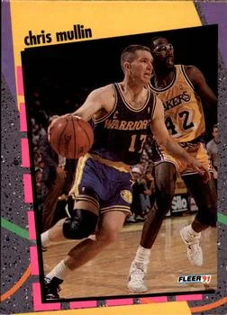 1991-92 Fleer Chris Mullin [NBA Schoolyard Stars] NBA Schoolyard Stars #1 card image
