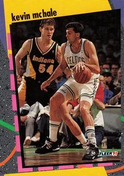 1991-92 Fleer Kevin McHale NBA Schoolyard Stars #3 card image