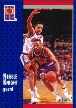 1991-92 Fleer Negele Knight #162 card image