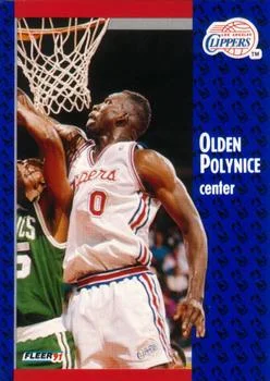 1991-92 Fleer Olden Polynice #94 card image