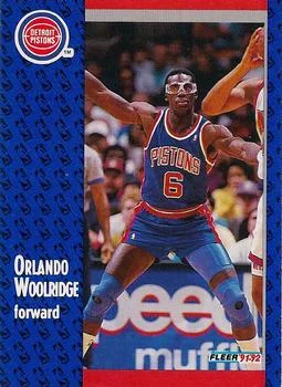 1991-92 Fleer Orlando Woolridge #283 card image