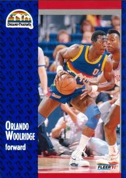 1991-92 Fleer Orlando Woolridge #56 card image