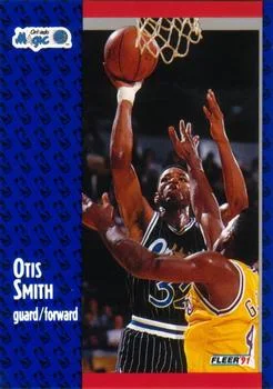 1991-92 Fleer Otis Smith #149 card image