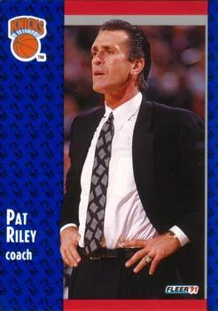1991-92 Fleer Pat Riley CO #139 card image
