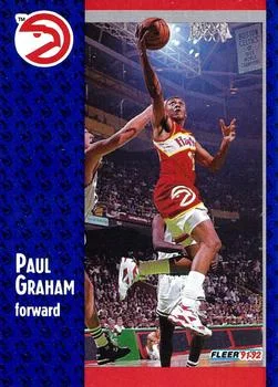 1991-92 Fleer Paul Graham #243 card image