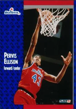 1991-92 Fleer Pervis Ellison #205 card image