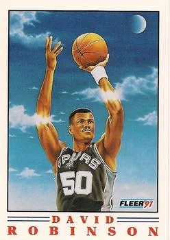 1991-92 Fleer David Robinson PV Pro-Visions #1 card image