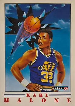 1991-92 Fleer Karl Malone PV [Pro-Visions] Pro-Visions #5 card image