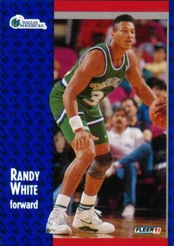 1991-92 Fleer Randy White #47 card image