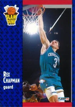 1991-92 Fleer Rex Chapman SD #229 card image