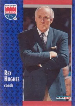 1991-92 Fleer Rex Hughes CO #349 card image