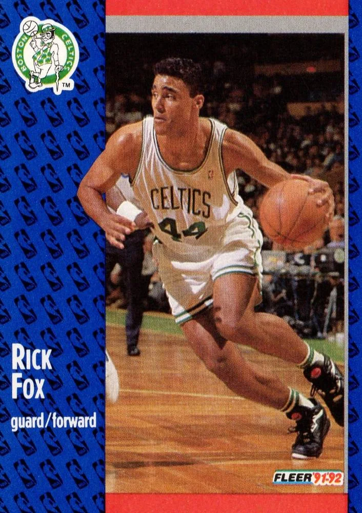 1991-92 Fleer Rick Fox #248 card image