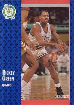 1991-92 Fleer Rickey Green #249 card image