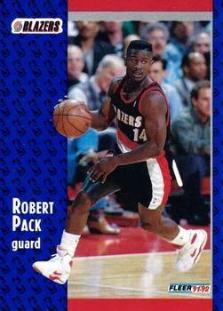 1991-92 Fleer Robert Pack #345 card image