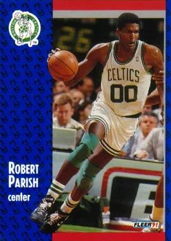 1991-92 Fleer Robert Parish #14 card image