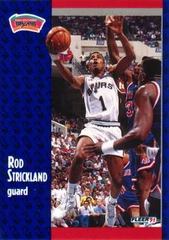 1991-92 Fleer Rod Strickland #188 card image