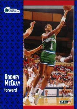 1991-92 Fleer Rodney McCray #46 card image