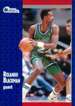 1991-92 Fleer Rolando Blackman #43 card image