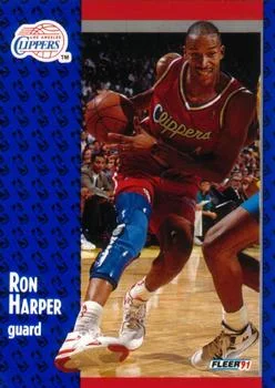1991-92 Fleer Ron Harper #90 card image
