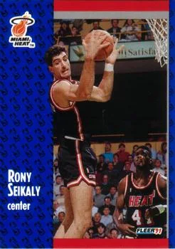 1991-92 Fleer Rony Seikaly UERUER: Born in Beirut #112 card image