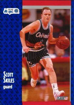 1991-92 Fleer Scott Skiles #148 card image