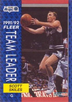 1991-92 Fleer Scott Skiles #390 card image