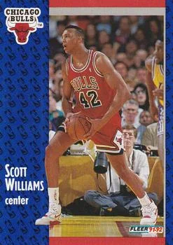 1991-92 Fleer Scott Williams #259 card image