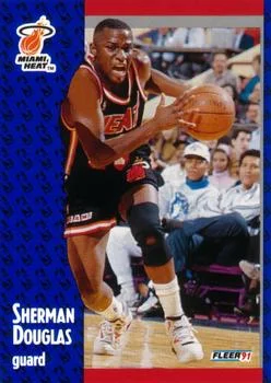 1991-92 Fleer Sherman Douglas #107 card image