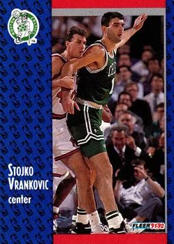 1991-92 Fleer Stojko Vrankovic #251 card image