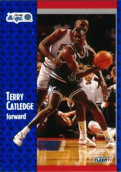 1991-92 Fleer Terry Catledge #144 card image
