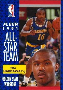 1991-92 Fleer Tim Hardaway #216 card image