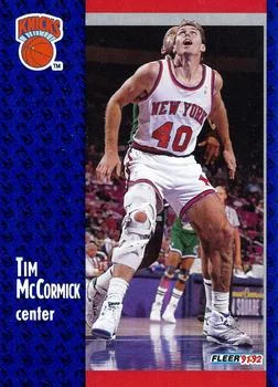 1991-92 Fleer Tim McCormick #327 card image