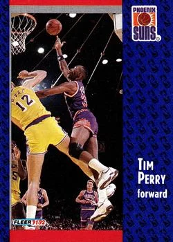 1991-92 Fleer Tim Perry #342 card image