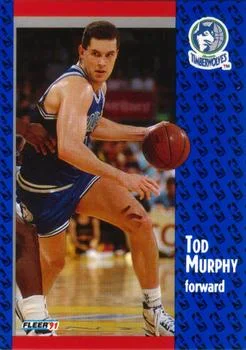 1991-92 Fleer Tod Murphy #124 card image