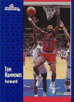 1991-92 Fleer Tom Hammonds #368 card image