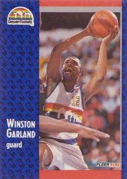 1991-92 Fleer Winston Garland #275 card image