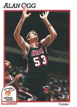 1991-92 Hoops Alan Ogg #388 card image
