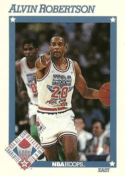 1991-92 Hoops Alvin Robertson #258 card image