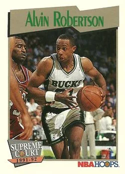 1991-92 Hoops Alvin Robertson SC #478 card image