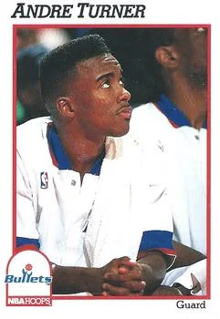 1991-92 Hoops Andre Turner #447 card image