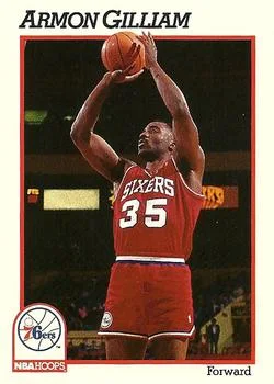 1991-92 Hoops Armon Gilliam #159 card image