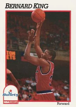 1991-92 Hoops Bernard King #218 card image