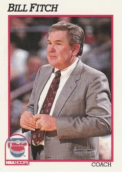 1991-92 Hoops Bill Fitch CO #237 card image