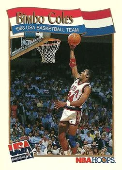 1991-92 Hoops Bimbo Coles USA #567 card image