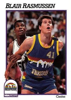 1991-92 Hoops Blair Rasmussen #55 card image