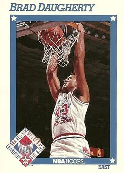 1991-92 Hoops Brad Daugherty #249 card image