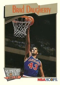 1991-92 Hoops Brad Daugherty SC #457 card image