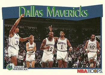 1991-92 Hoops Brad Davis / James Donaldson / Derek Harper / Rodney McCray / Randy White #279 card image