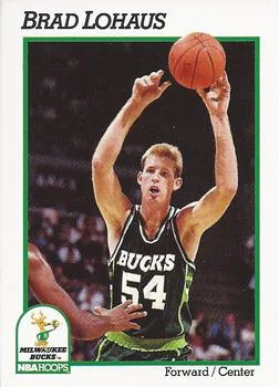 1991-92 Hoops Brad Lohaus #118 card image