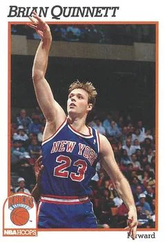 1991-92 Hoops Brian Quinnett #405 card image